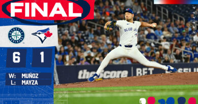Toronto Blue Jays vs Seattle Mariners in MLB action on April 10, 2024 (image source: X / @BlueJays)