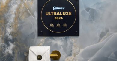 Kruger Products Launches the Exclusive and Esteemed Cashmere UltraLuxe® Bathroom Guide™ introducing the Fleur rating system (CNW Group/Kruger Products Inc.)