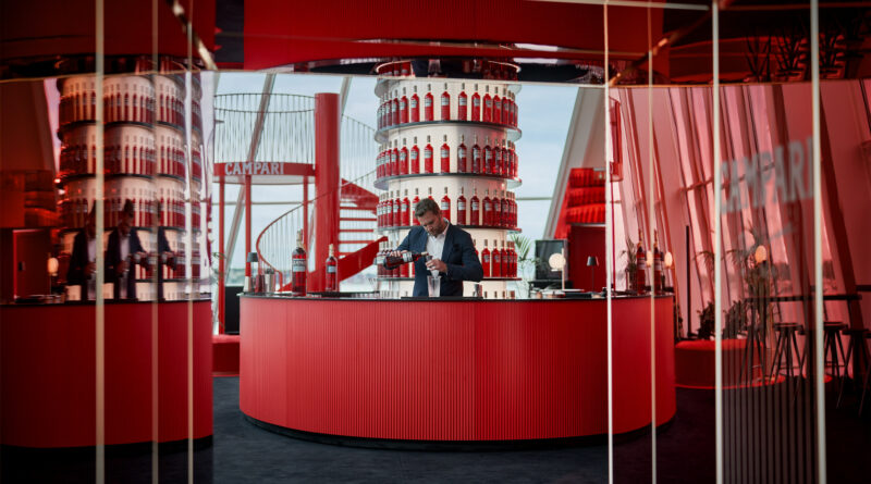 Campari opens its doors once again to the Campari Lounge, located in the Palais des Festival during the 77th Festival de Cannes to host a series of exclusive events