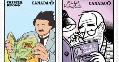 New stamp series celebrates Canada’s iconic graphic novelists (CNW Group/Canada Post)