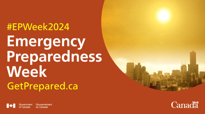 Emergency Preparedness Week Poster (source: GetPrepared.ca)