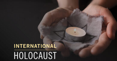 Holocaust Remembrance Day Poster (source: Niagara College)