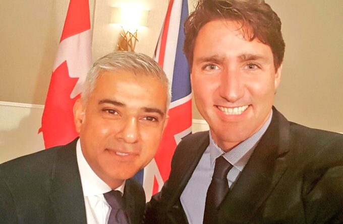 Prime Minister Trudeau Engages in Diplomatic Dialogue with London Mayor Sadiq Khan