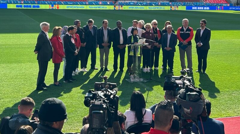 Toronto Secures $104.34 Million in Federal Funding to Host FIFA World Cup 26™ (image source: X / @CityofToronto)