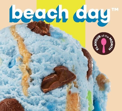 Baskin-Robbins takes guests to the beach this July with the return of Beach Day as its Flavour of the Month. With it, the brand has launched a new specialty milkshake and sundae– available throughout the month of July.