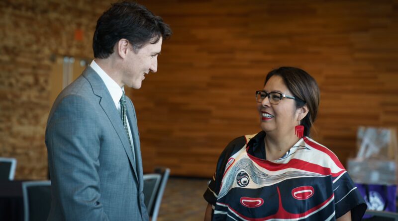 PM Justin Trudeau in the Great Bear Sea Region (image source: X / @JustinTrudeau)