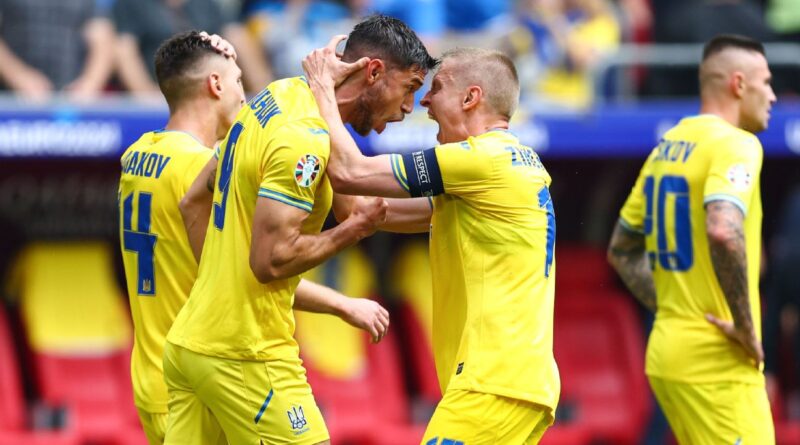 Ukraine vs Slovakia at the Euro Cup 2024 (image source: ESPN)